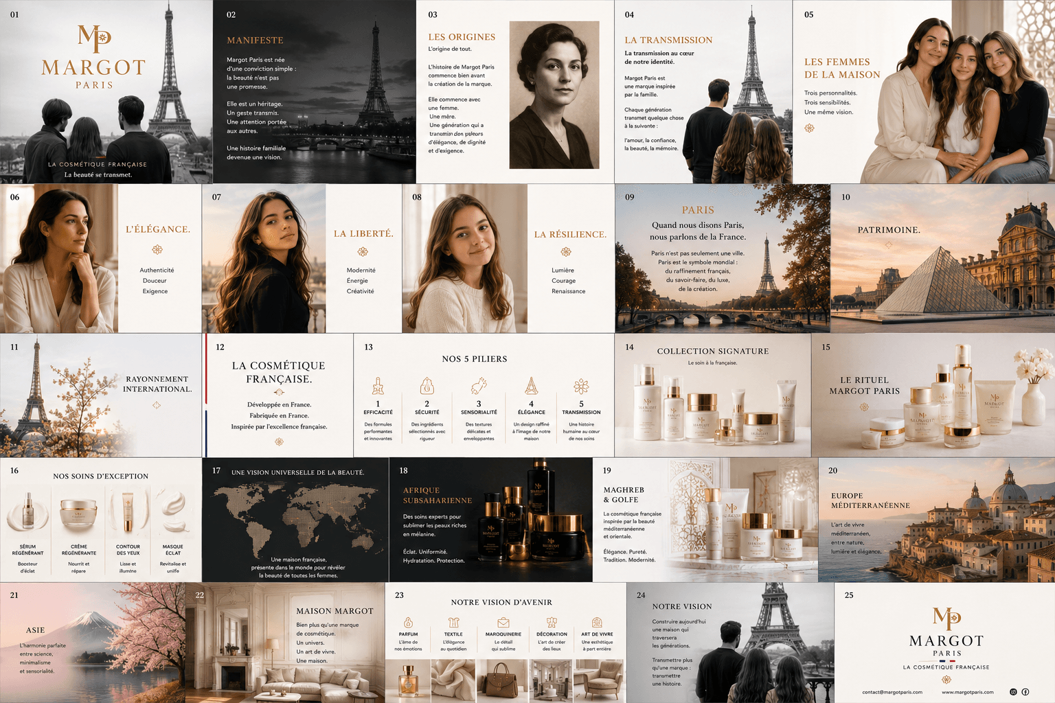 Univers visuel Margot Paris