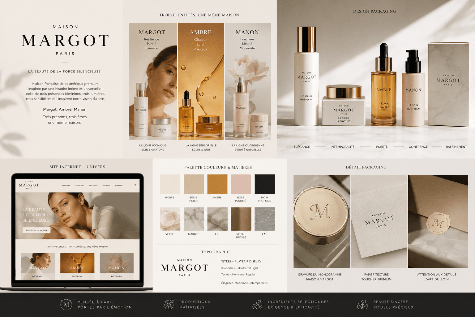 Univers visuel Margot Paris